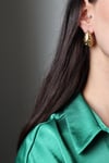TAŞLI BOTTEGA MODEL ÇELİK KÜPE