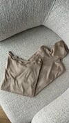 TRANSPARAN BEİGE BODYSUIT