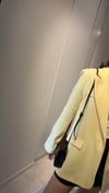 VATKALI SARI OVERSİZED ASTARLI BLAZER CEKET