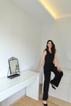 ZARA MODEL MARKA SİYAH YELEK 