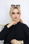 Bambu Kraş Eşarp Altın Sarısı