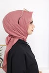 Bambu Kraş Eşarp Gül Rengi