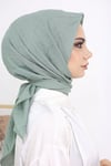 Bambu Kraş Eşarp Su Yeşili