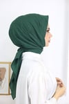 Bambu Kraş Eşarp Zümrüt
