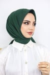 Bambu Kraş Eşarp Zümrüt