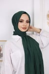 Bambu Kraş Şal Asker Yeşili