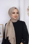 Bambu Kraş Şal Bej