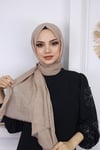 Bambu Kraş Şal Bej