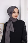 Bambu Kraş Şal Gri