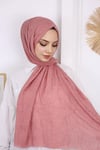 Bambu Kraş Şal Gül Pembe
