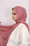 Bambu Kraş Şal Gül Pembe