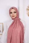 Bambu Kraş Şal Gül Pembe