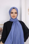 Bambu Kraş Şal İndigo
