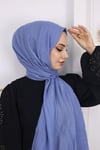 Bambu Kraş Şal İndigo