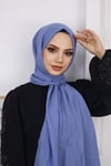 Bambu Kraş Şal İndigo