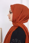 Bambu Kraş Şal Kırmızı