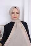 Bambu Kraş Şal Vizon