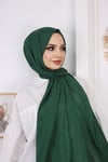 Bambu Kraş Şal Zümrüt