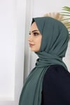 Lüks Medine İpeği Şal Çağla