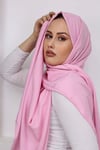 Lüks Medine İpeği Şal Pembe
