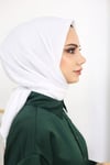 Mio Caz Eşarp Beyaz