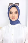Mio Caz Eşarp İndigo