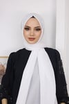 Mio Caz Şal Beyaz
