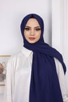 Mio Caz Şal Lacivert