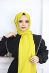 Pamuk Caz Şal Sarı
