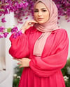 Penye Şal Pudra PembeFeronis Scarf