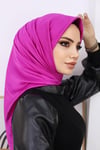 Rayon Eşarp Fuşya