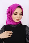 Rayon Eşarp Fuşya