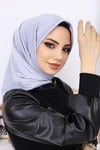 Rayon Eşarp Gümüş