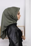 Rayon Eşarp Haki Yeşili