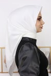 Rayon Eşarp Kirli Beyaz