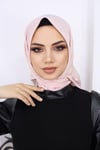 Rayon Eşarp Pembe