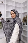 Retro Desen Pamuk ŞalFeronis Scarf