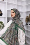 Retro Desen Pamuk ŞalFeronis Scarf