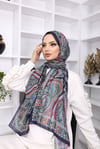 Retro Desen Pamuk ŞalFeronis Scarf