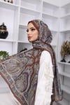 Retro Desen Pamuk ŞalFeronis Scarf