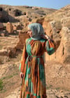 YAZ GÜLÜ TÜL ELBİSE