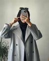 Zara Model Oversize Kaşe Kaban