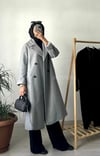 Zara Model Oversize Kaşe Kaban