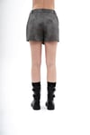 DERİ ŞORT ETEK 