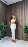 Dantel Detaylı Crop Takım