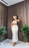 Dantel Detaylı Crop Takım