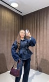 Koyu Lacivert Denim Takım