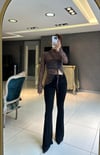 Marka Model Büzgülü Leopar Bluz