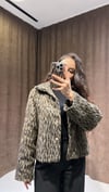 Marka Model Leopar Tüylü Ceket