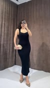 VÜCUDA OTURAN TRİKO ELBİSE